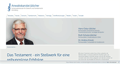 Desktop Screenshot of anwalt-heinsberg.de